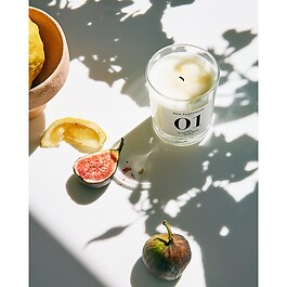 Basilic, Feuilles De Figuier, Menthe - Bougie parfumée